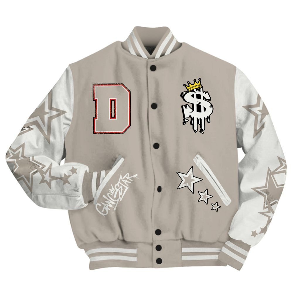 Varsity Jacket To Match Low OG Phantom 1s - Lucky Money Paid In Full Retro All Over Print