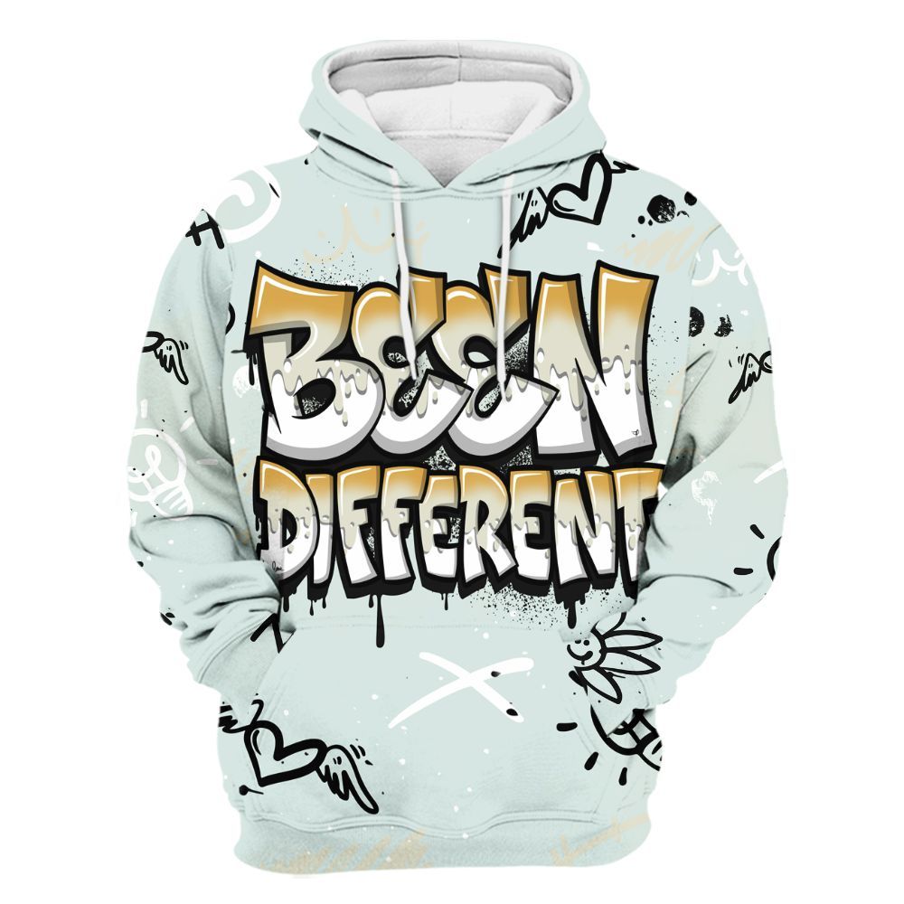 Hoodie To Match Pure Platinum 4s - Drip Been Di2ferent All Over Print