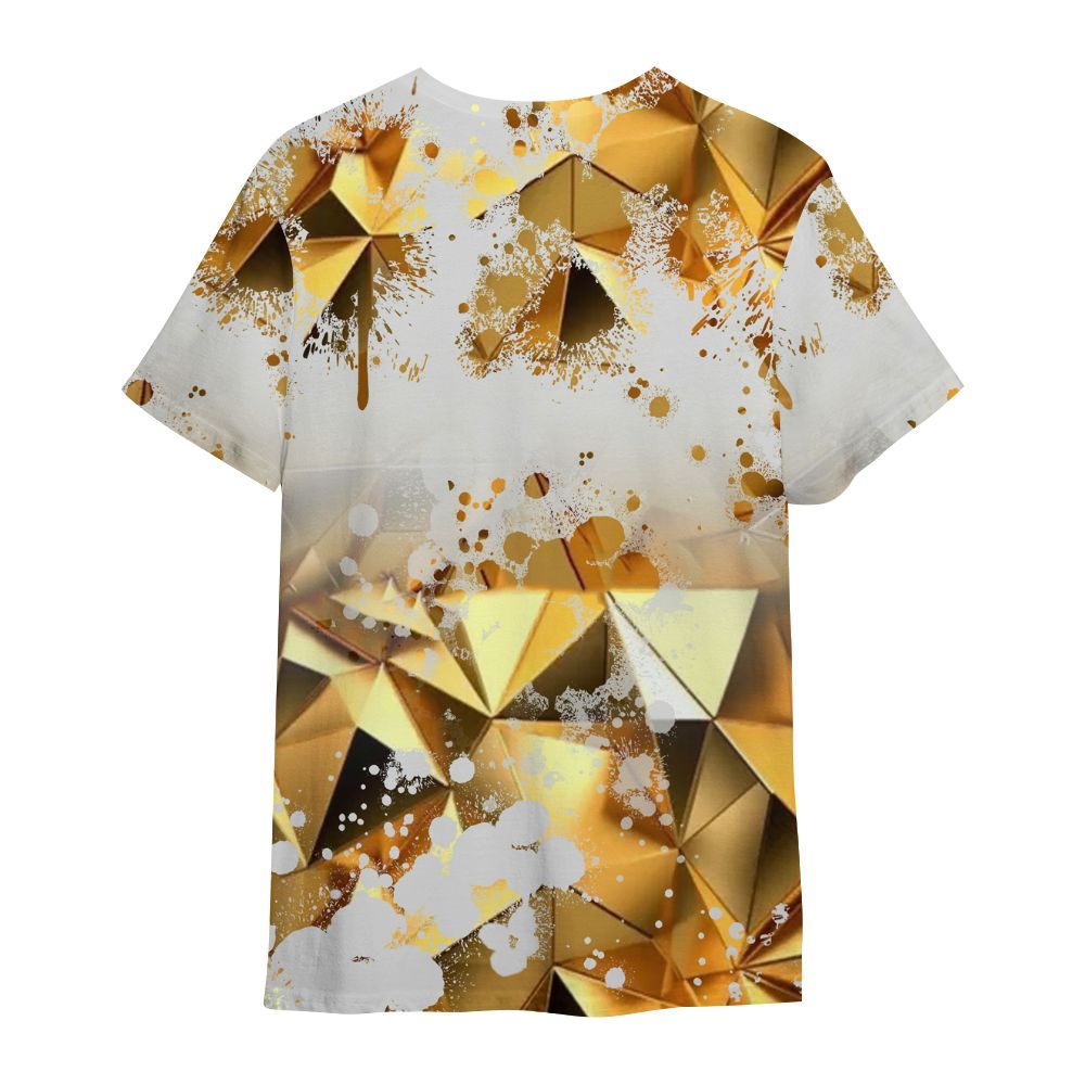 Shirt To Match NET Gold 4s - God Blessed Ink Drip All Over Print