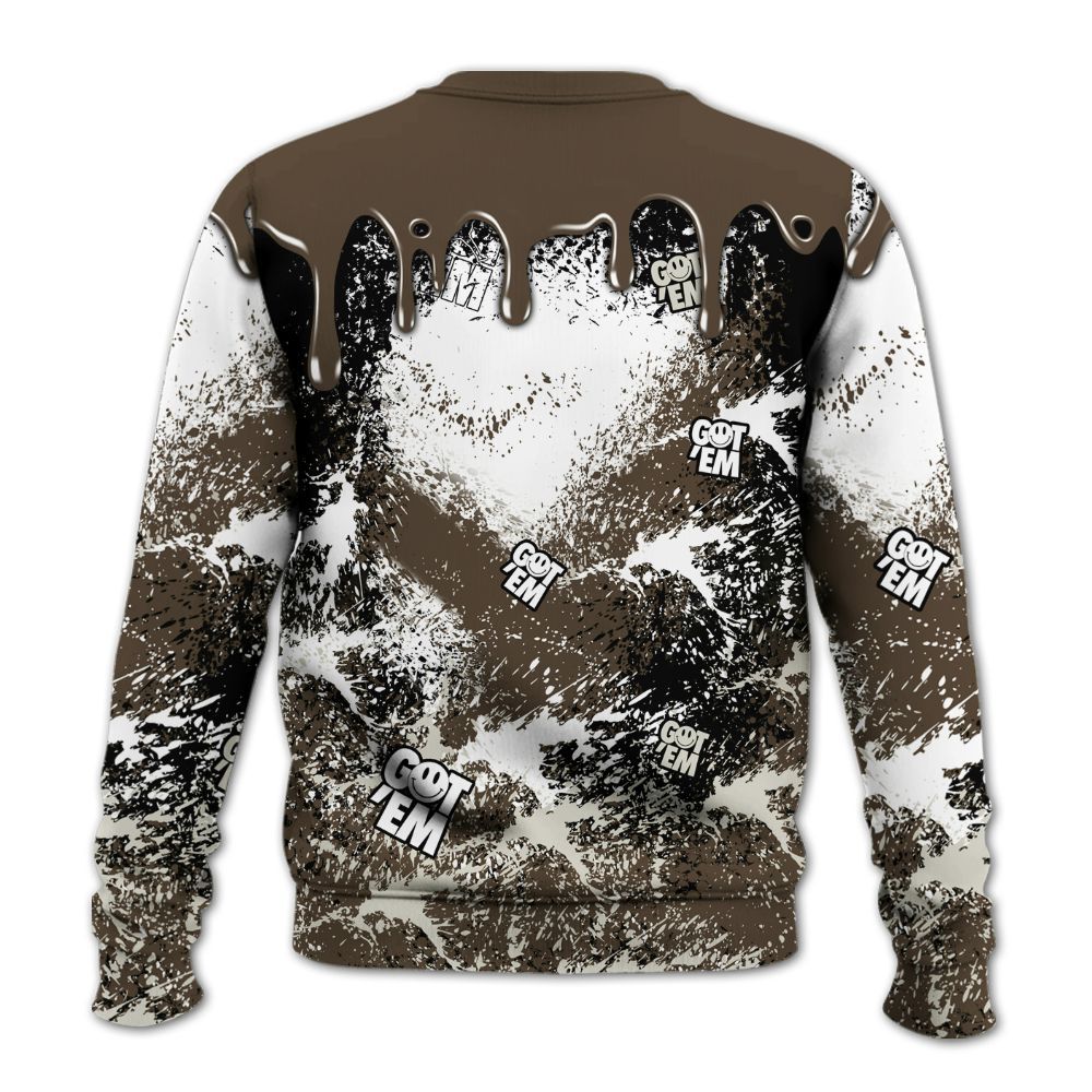 Sweatshirt To Match Palomino 1s - Dripping 23 Drip All Over Print