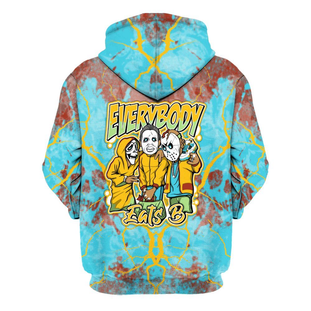 Hoodie To Match SB Dunk Di'Orr Greenwood - Everybody Eatin B Graphic Halloween All Over Print