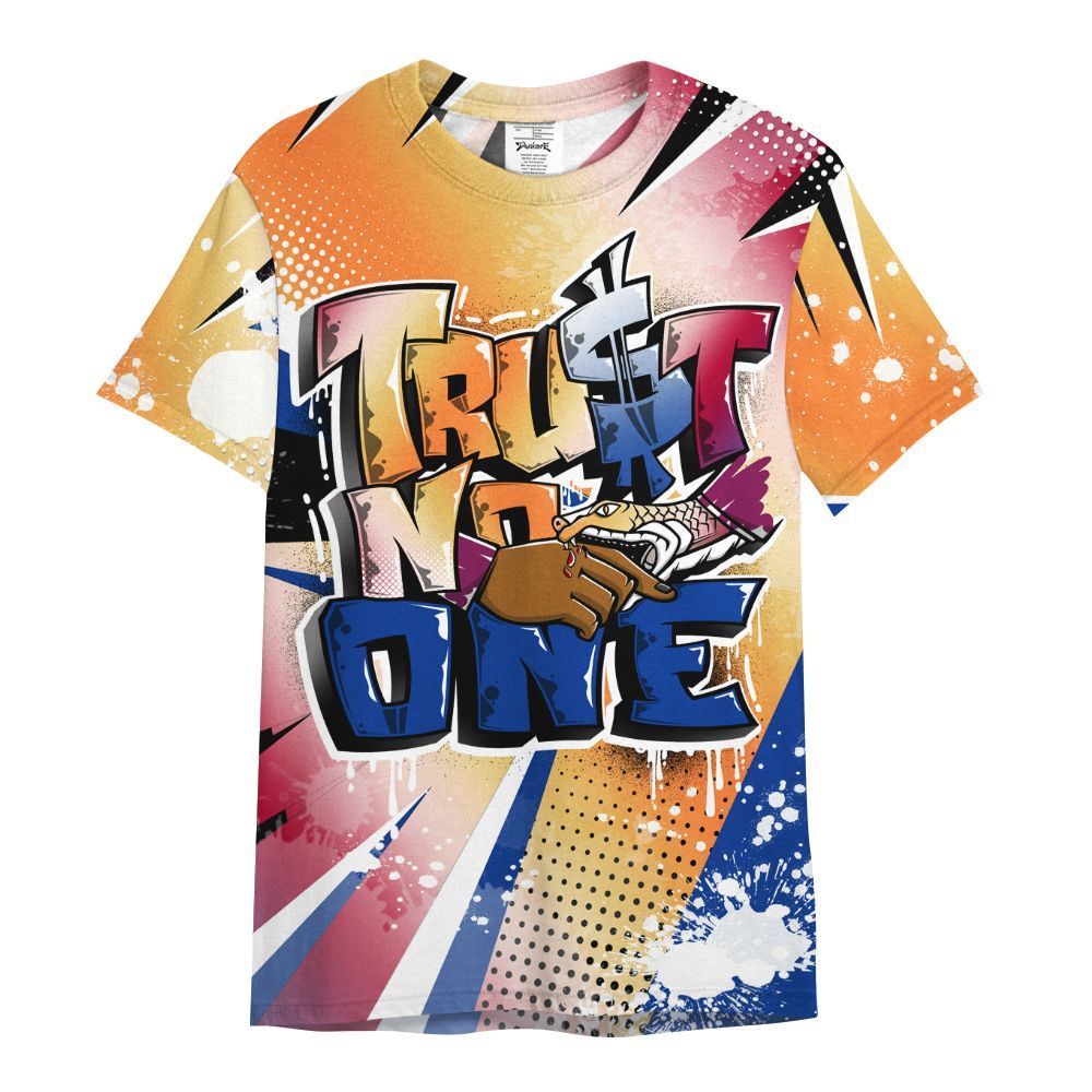 Shirt To Match Air Griffey Max Los Angeles 1s - Poly Trust No One Dripping All Over Print