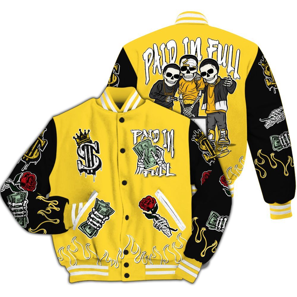 Varsity Jacket To Match Mid New Love 2025 1s - Everybody Paid In All Over Print
