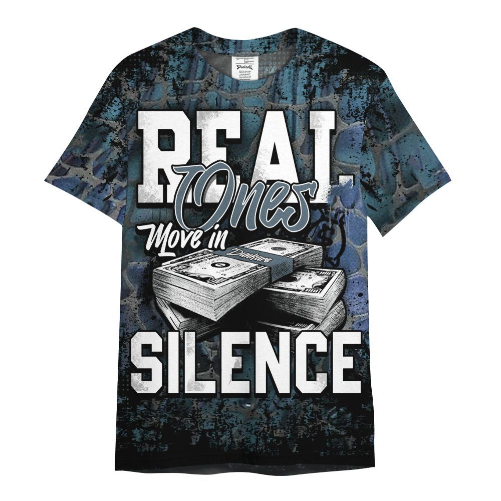 Shirt To Match Air Foamposite Kazuya Mishima - Move In Silence Money Street Retro All Over Print