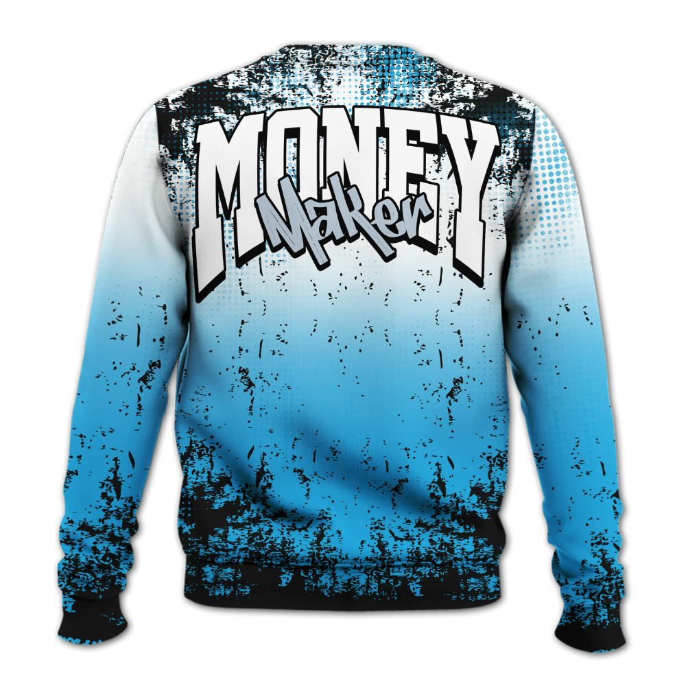 Sweatshirt To Match University Blue Low 2026 11s - Move In Silence Money Street Retro All Over Print