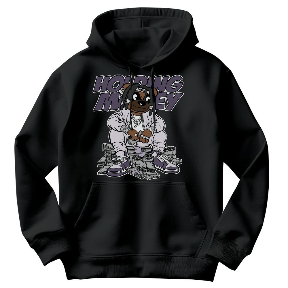 Sweatshirt To Match Book 1 Lilac Bloom - Possessing Moneys Bear Graphic