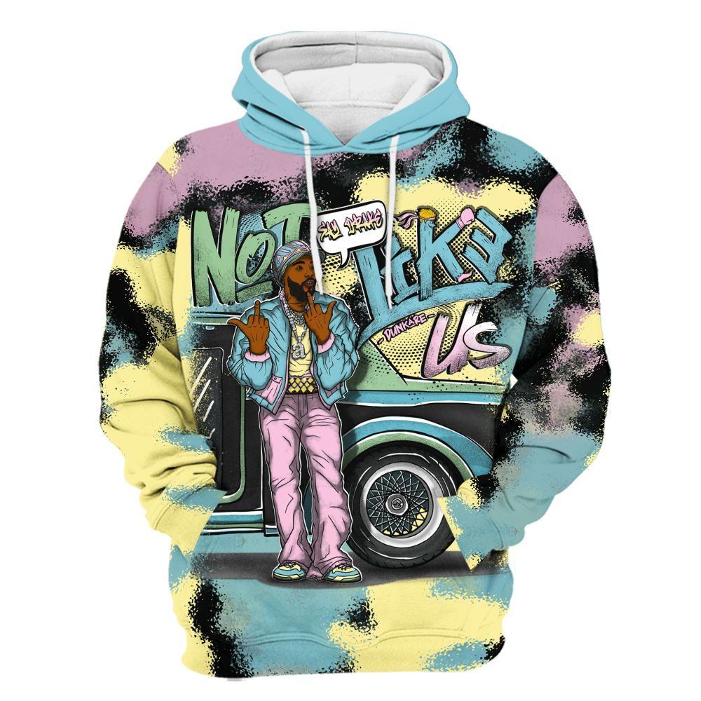 Hoodie To Match SB Dunk Low Visty - They Dislike Us All Over Print