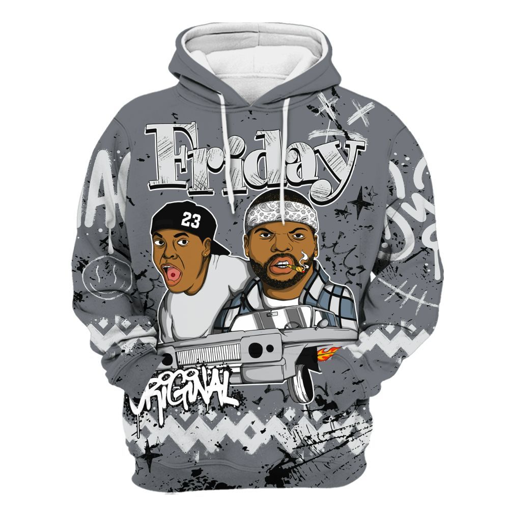 Hoodie To Match Air Max DN Silver Bullet - Friday Sneaker Crayon All Over Print