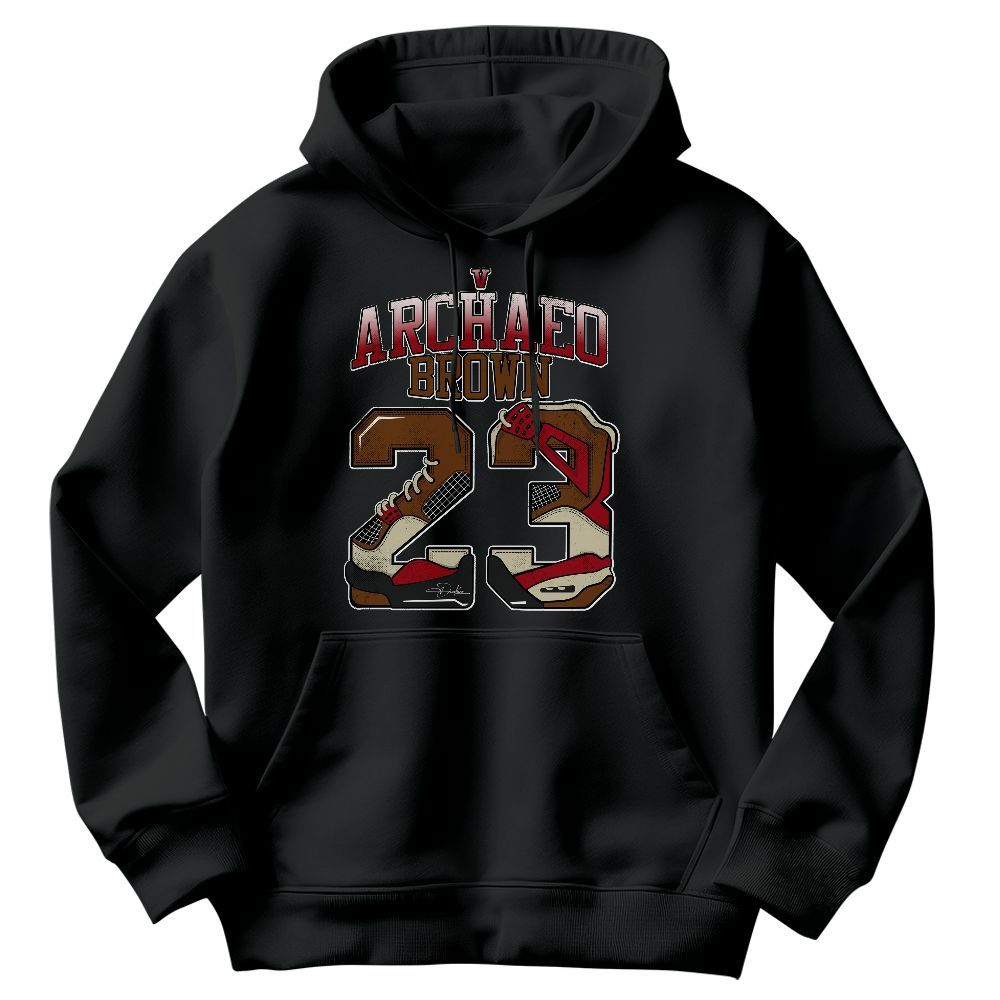 Sweatshirt To Match Archaeo Brown 5s - Number 23 Dirty 4s Graphic