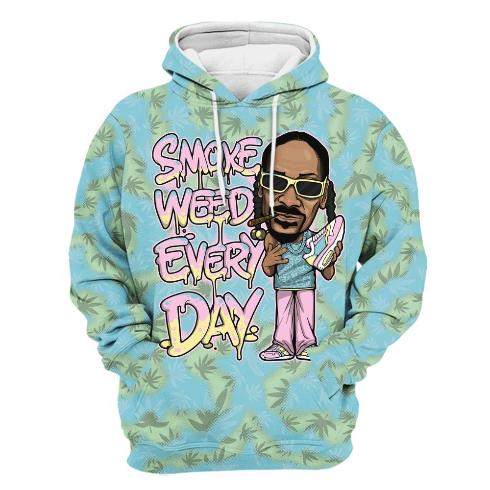 Hoodie To Match SB Dunk Low Visty - Smoking Every Day Graphic Weeding Art All Over Print