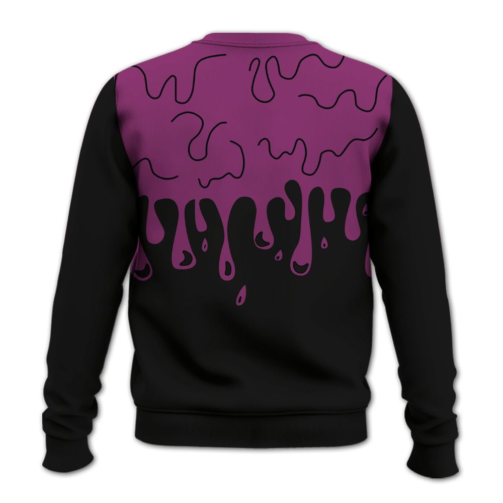 Sweatshirt To Match Air Max Sunder Gore Tex Bold Berry - Snake Trust No One Drip All Over Print