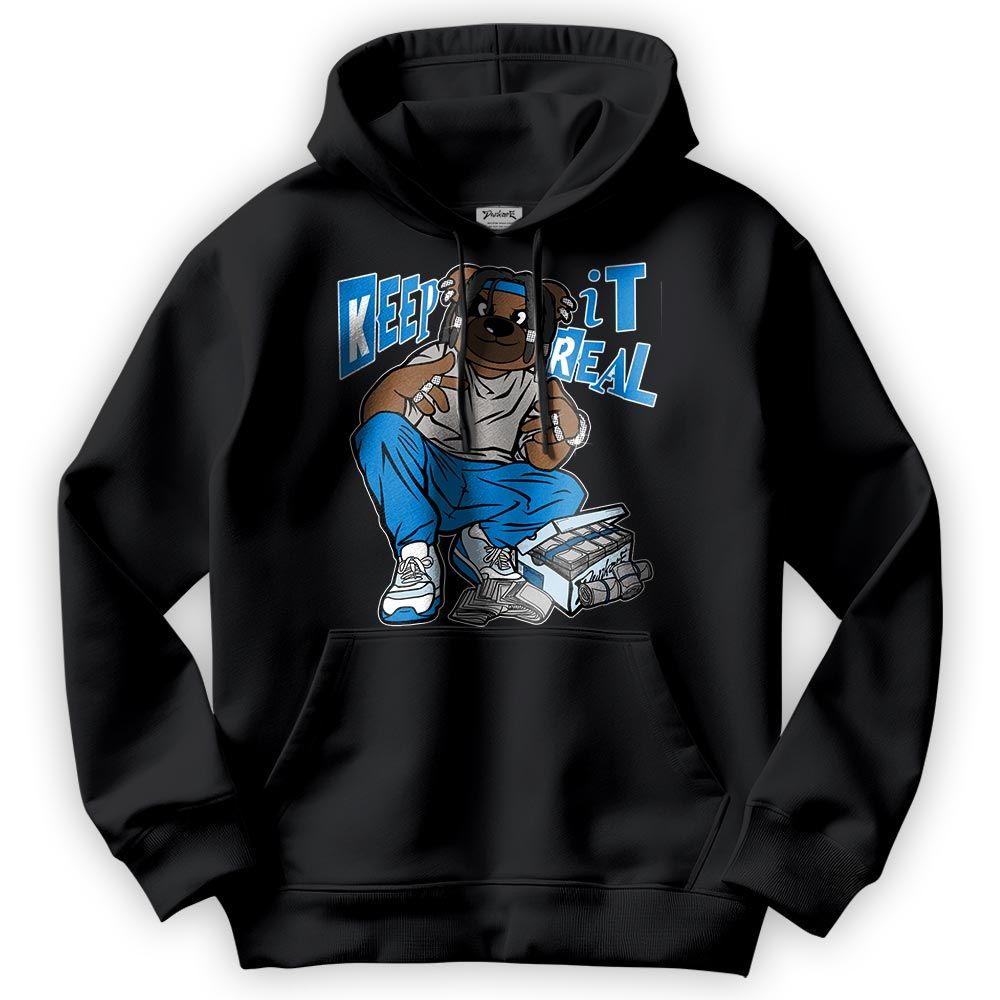 Sweatshirt To Match Industrial Blue 4s Hoodie - Keep_in Auth Bear Hoodie Unisex