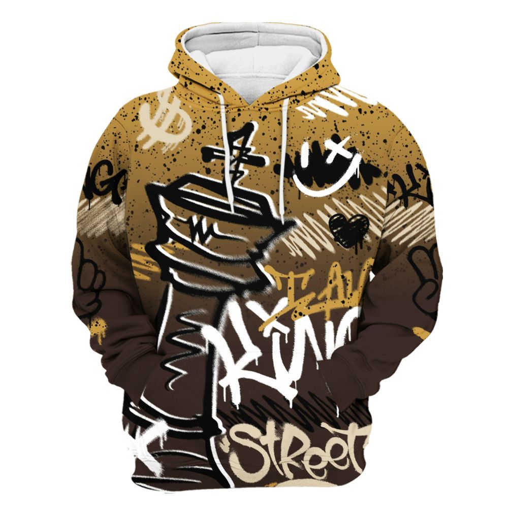 Hoodie To Match 2025 Retro Earth 5s - Street King Chess Streetwear All Over Print