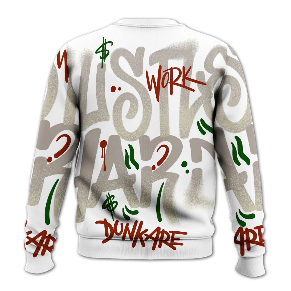 Sweatshirt To Match El Grito 5s - Angel Hustle Hard All Over Print