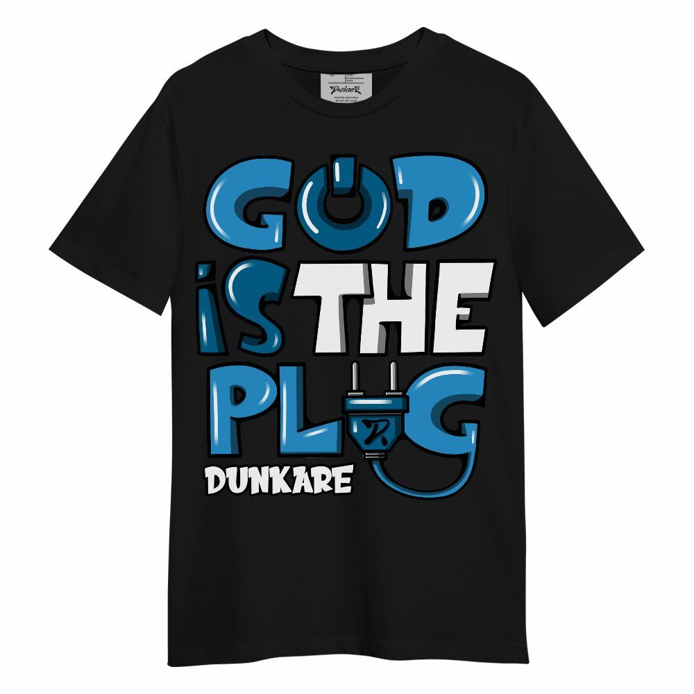 Shirt To Match Powder Blue 9s - God Is The Power Cord Unisex Shirt