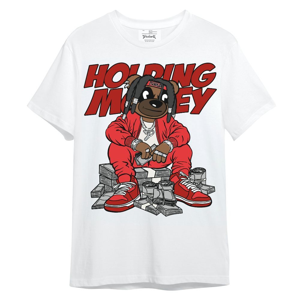 Shirt To Match Air Max 1 Jacquemus Red - Possessing Moneys Bear Unisex Shirt