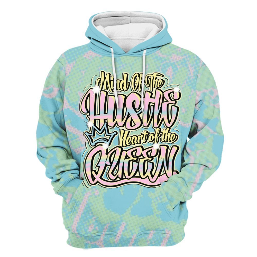 Hoodie To Match SB Dunk Low Visty - Hustles Heart Queens Street All Over Print