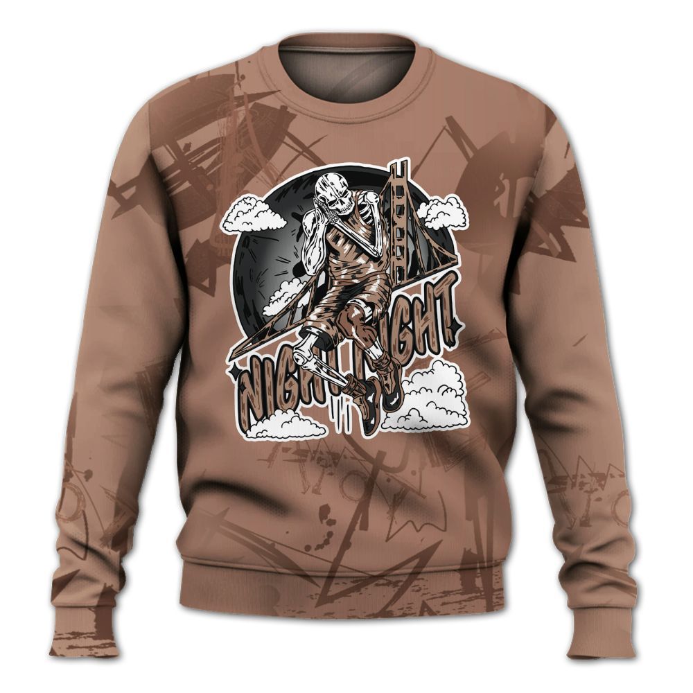 Sweatshirt To Match KD 4 Christmas - Seeya Skeleton Messyz All Over Print