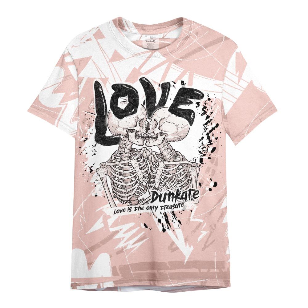 Shirt To Match Legend Pink 11s - Skull Love Bear Nonobjective Shirt Unisex