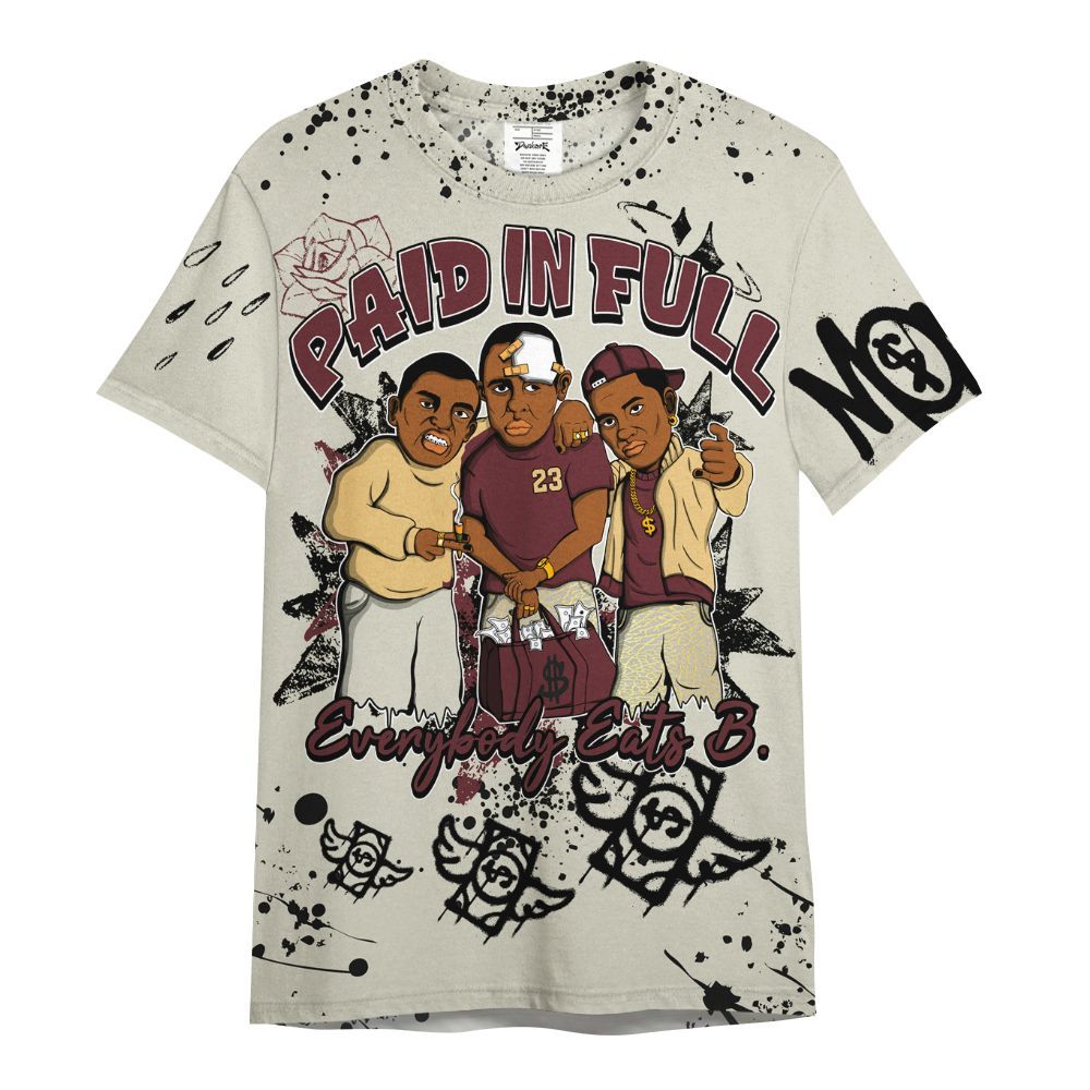 Shirt To Match Legacy 312 Year Of The Snake - Everybody Paid In Full Crayon All Over Print