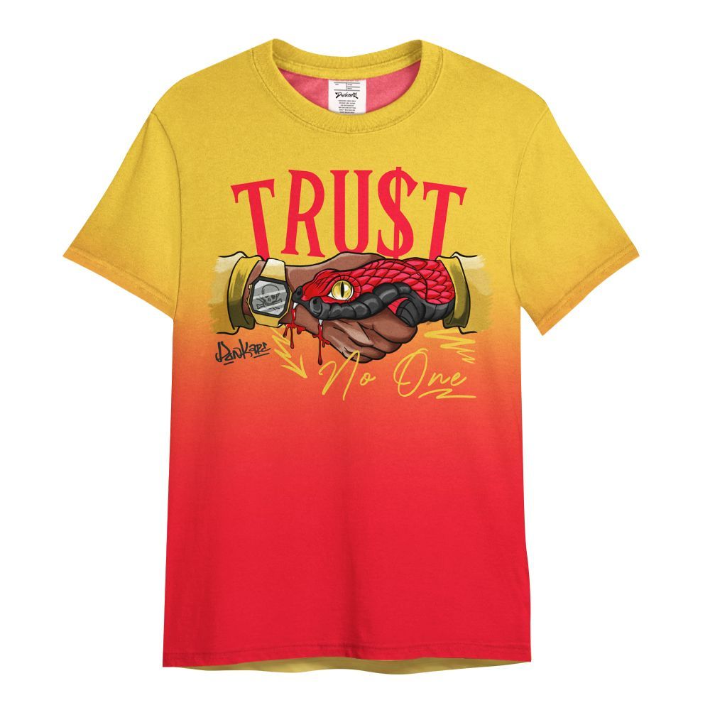 Shirt To Match KD 18 Air Bakin - Snake Trust No One Drip All Over Print