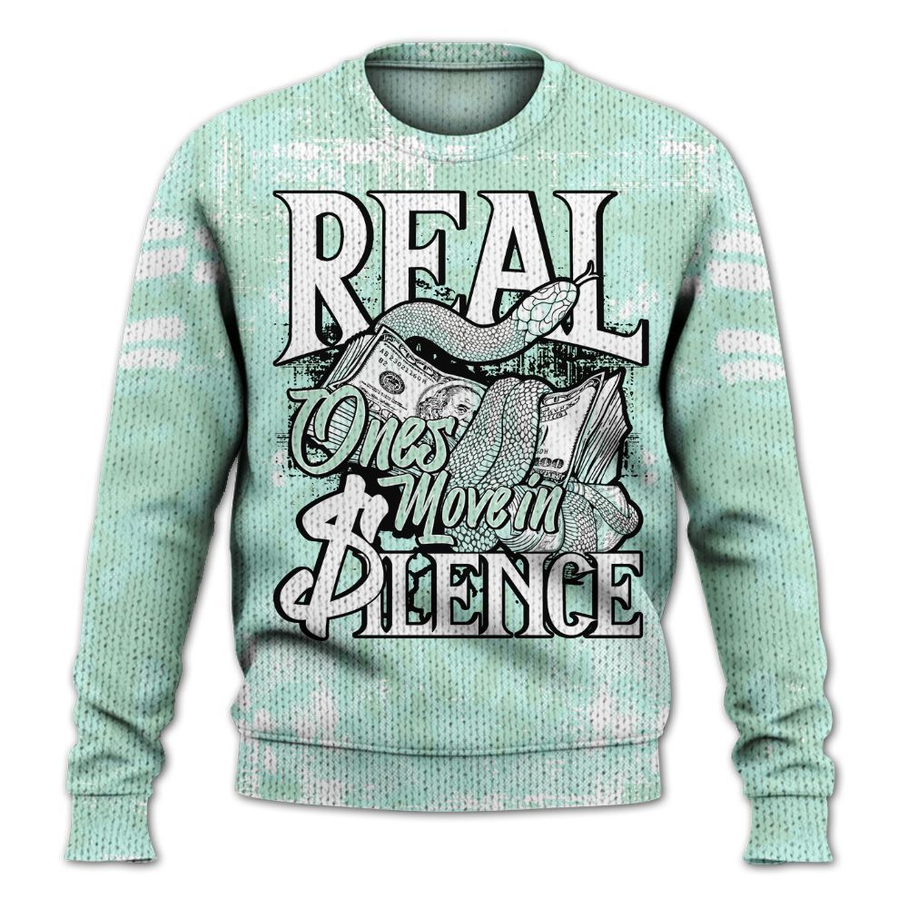 Sweater To Match Retro Low Igloo 11s - Snake Move In Silence Graphic