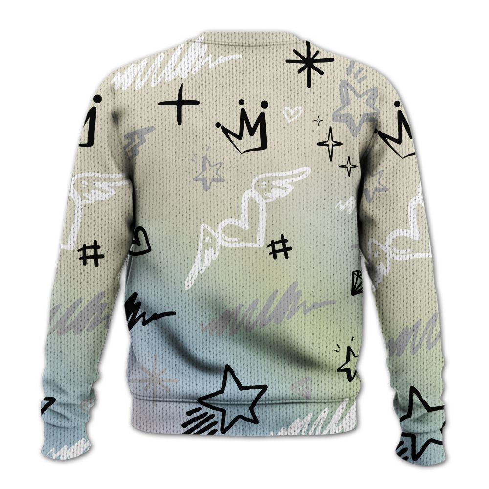 Knitted Sweater To Match Joins Year Of The Snake 5s - Rise Shine Hustle Grind