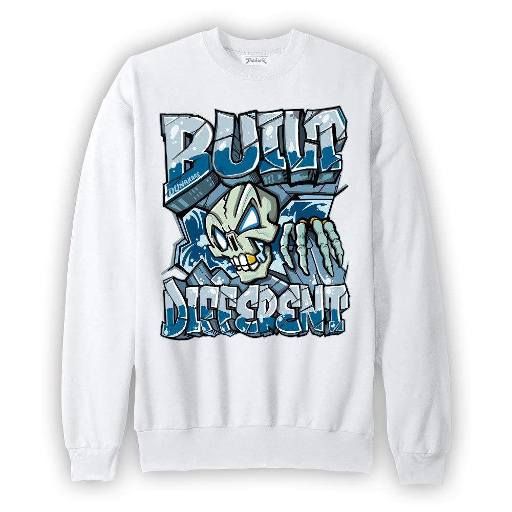 Sweatshirt To match Powder Blue 9s Sweatshirt - Built Different Graphic Graphic
