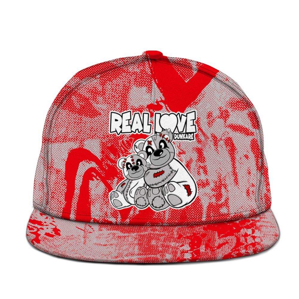 Snapback To Match Air Max 1 Low Poly - Sincere Fondness Bear Graphic