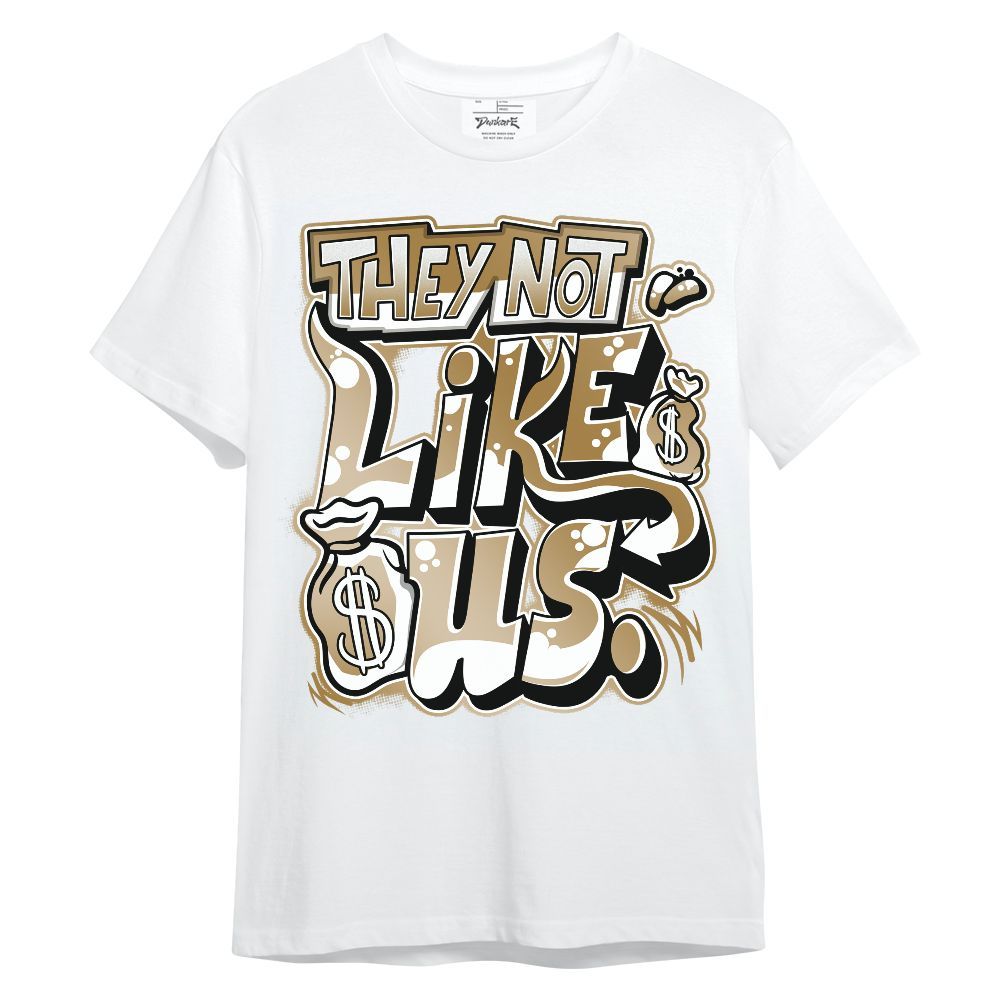 Shirt To Match Max 96 Low Black White Gold - Dislike Us Graphic