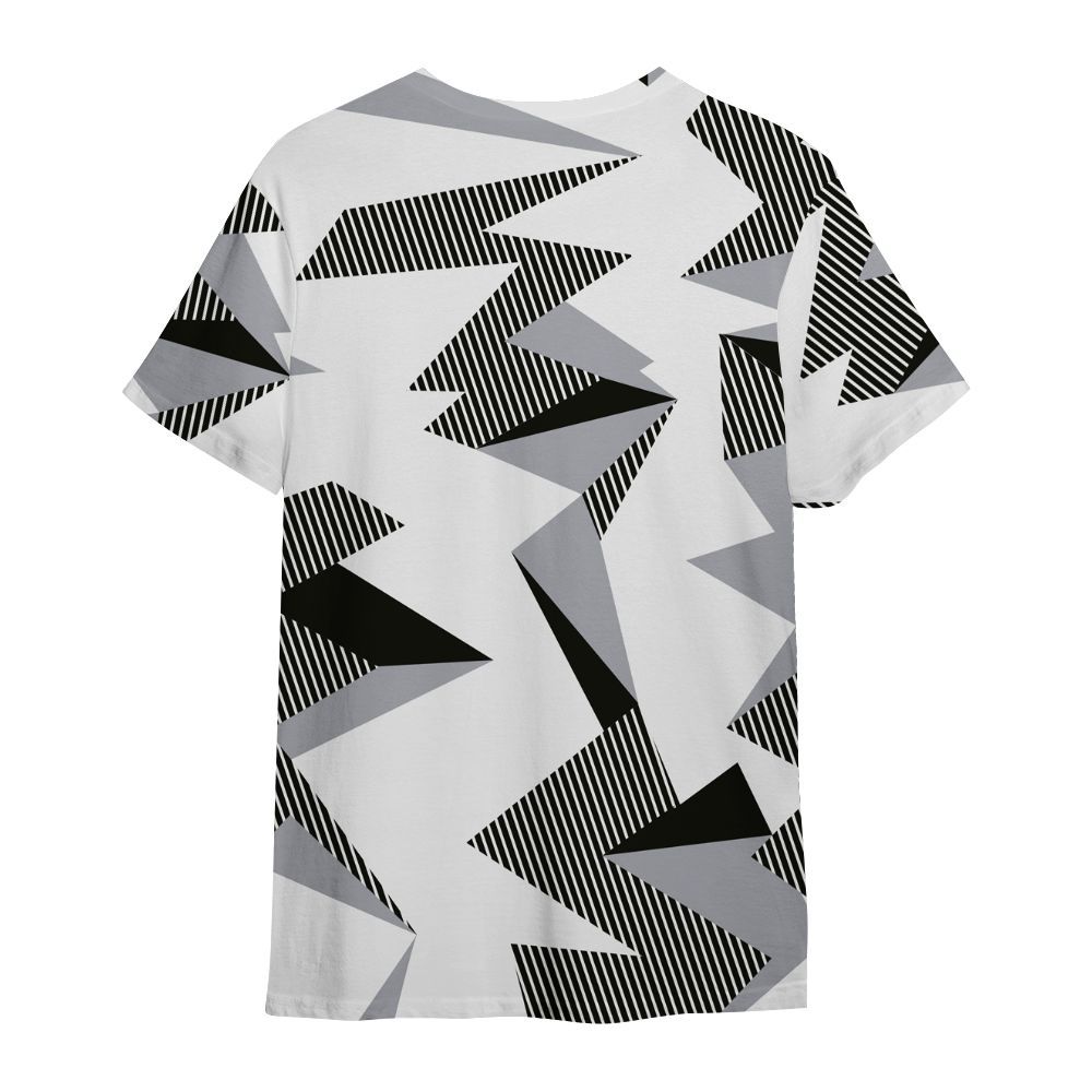 Shirt To Match Baroque Brown 12s - Geometric Camouflage Pattern All Over Print