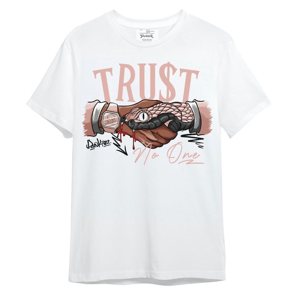 Shirt To Match Dunk Low Pink Velvet - Snake Trust No One Unisex Shirt