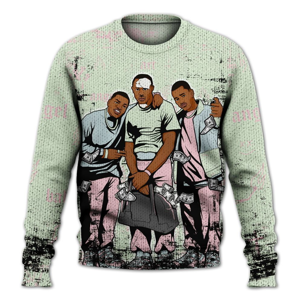 Sweater To Match Spring Is In The Air 3s - Paid In Full Money Graphic