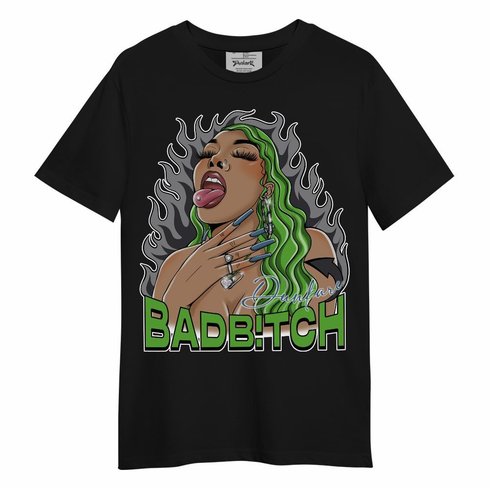 Shirt To Match Retro Green Bean 5s - Bad B!tch Unisex Shirt