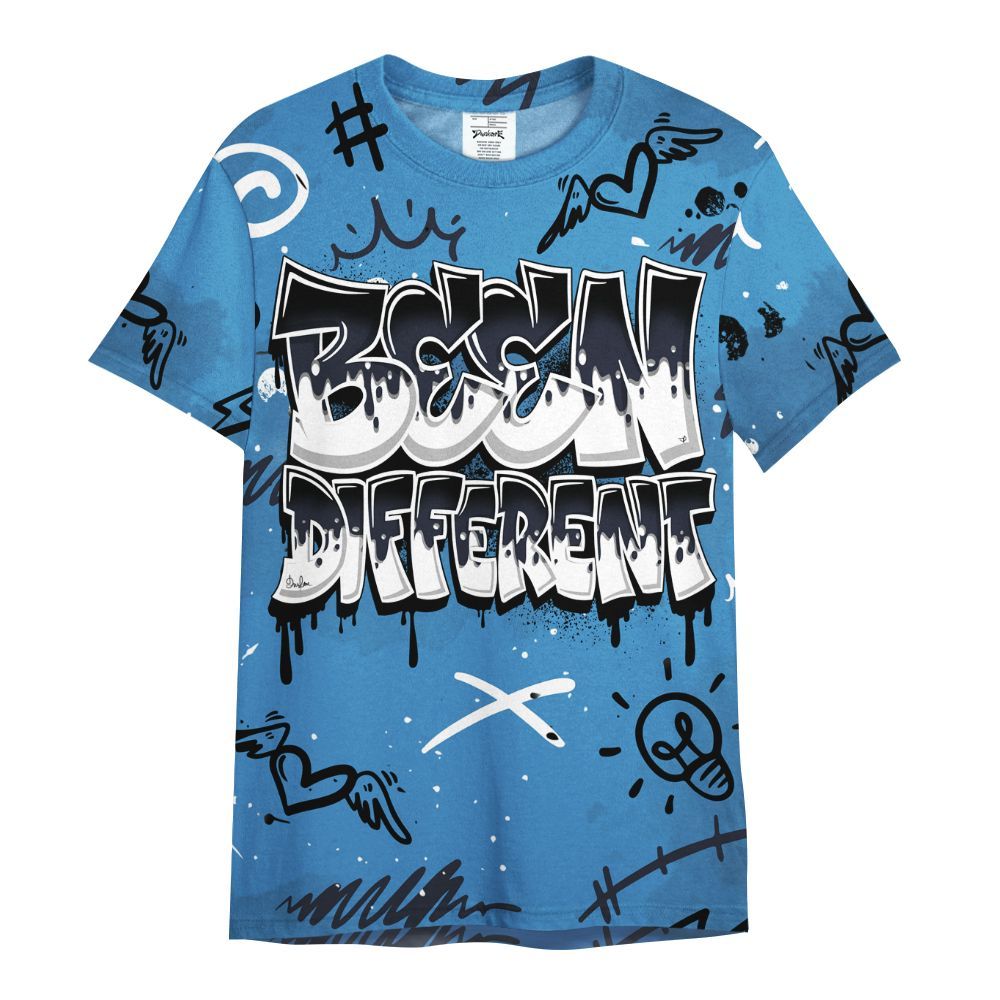 Shirt To Match Low OG Obsidian 1s - Drip Built Di2ferent All Over Print