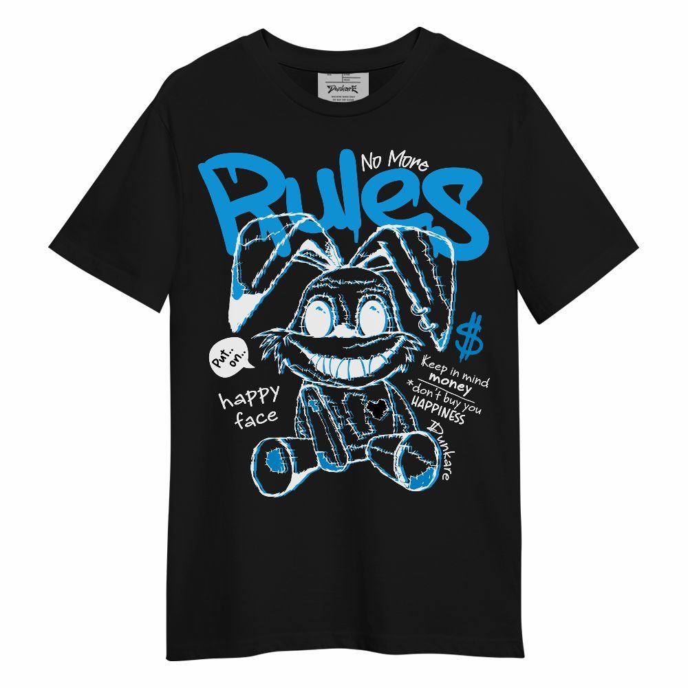 Shirt To Match Black University Blue 2022 13s - No More Rules Unisex Shirt