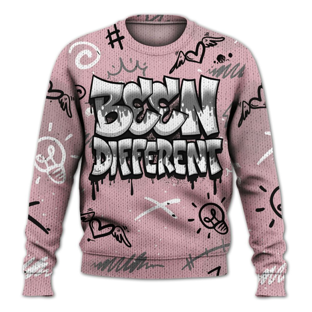 Knitted Sweater To Match Air Max DN Pink Foam - Drip Been Di2ferent