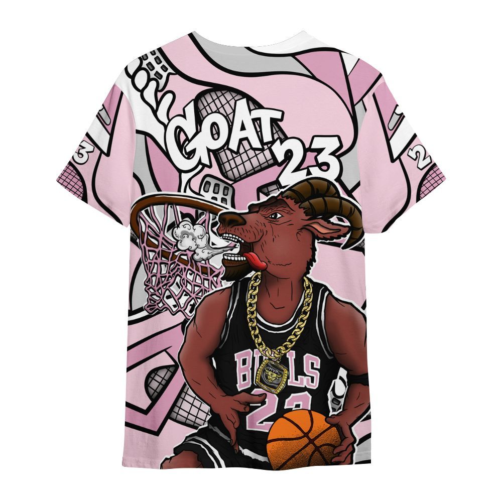 Shirt To Match Orchid 4s - Number 23 Style 4s All Over Print