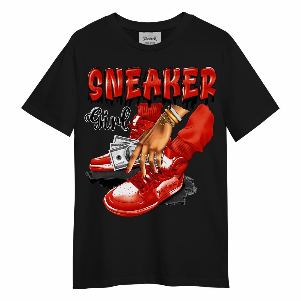 Shirt To Match Retro Cherry 11s - SNEAKER Girl Money Drip Unisex Shirt