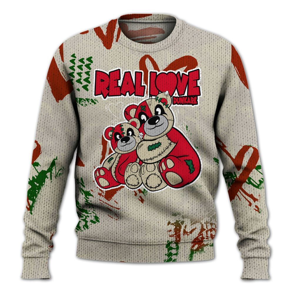 Knitted Sweater To Match El Grito 5s - Sincere Fondness Bear