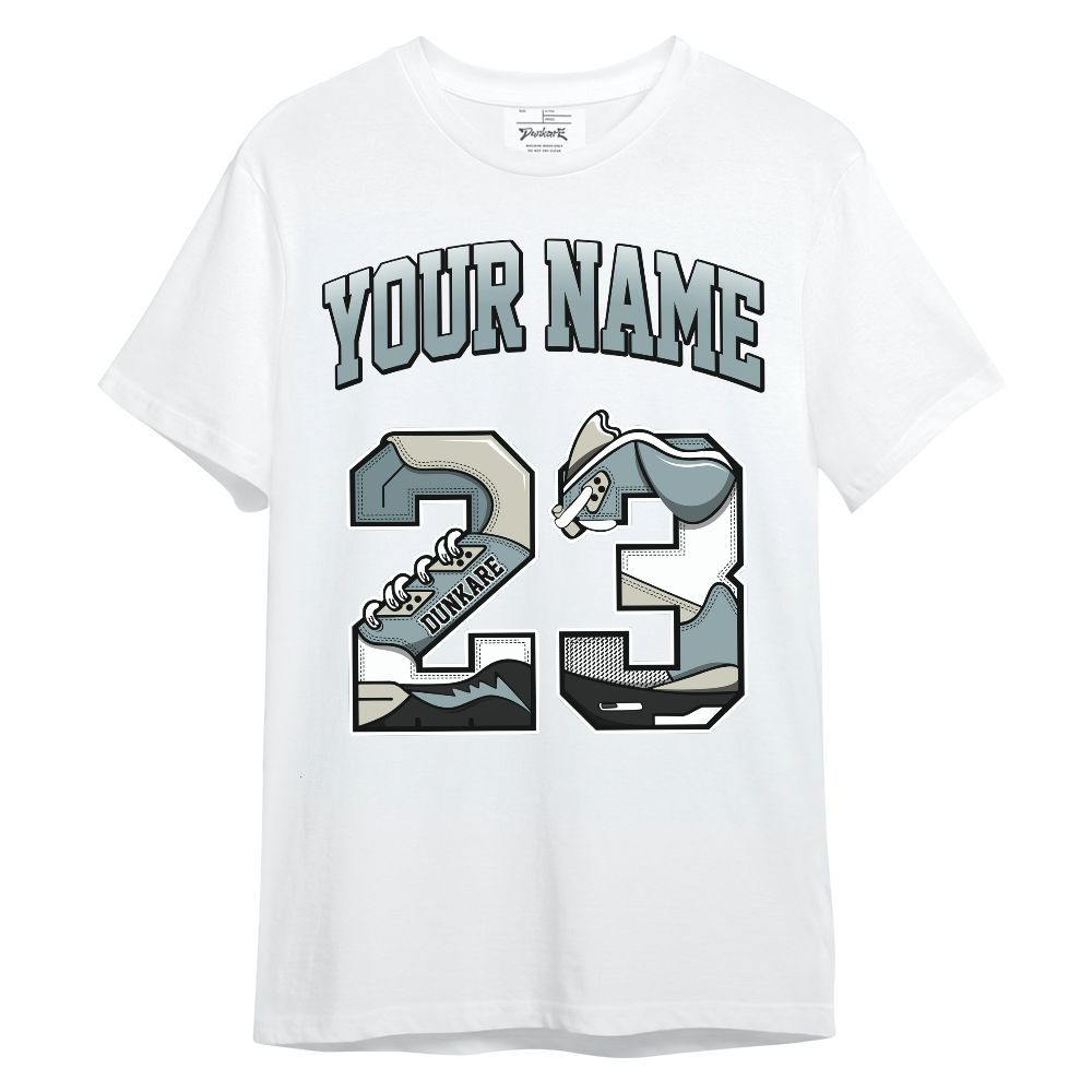 Shirt To Match AMM Low 17s - Custom Name Number 23 5s Graphic