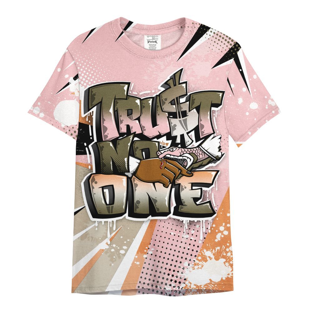 Shirt To Match SB Dunk Low Red Stardust - Trust No One Dripping All Over Print
