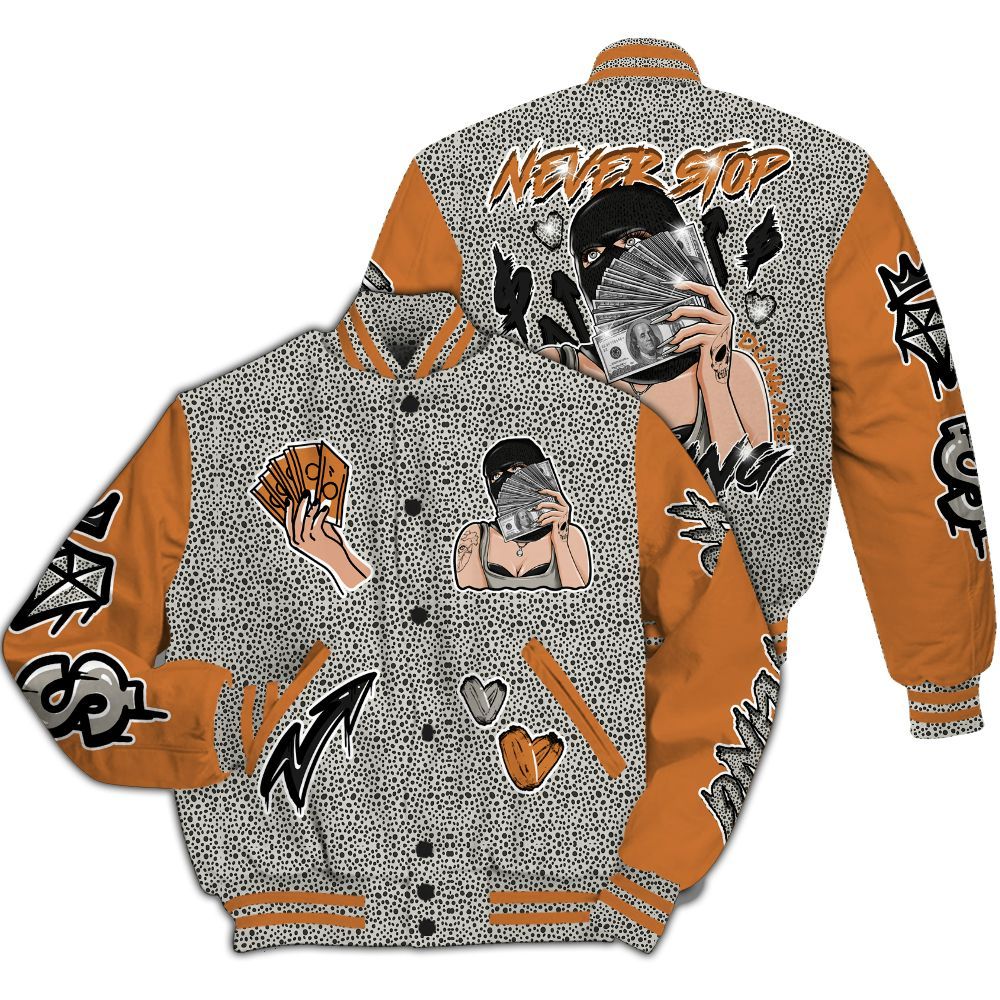 Varsity Jacket To Match Air Max 1 Safari 2024 - Hustling Unique All Over Print