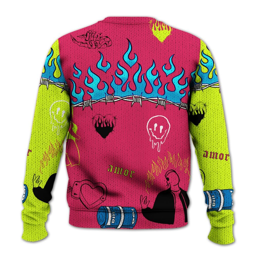 Sweater To Match Ja 3 Kool Aid - Snake Trust No One Graphic