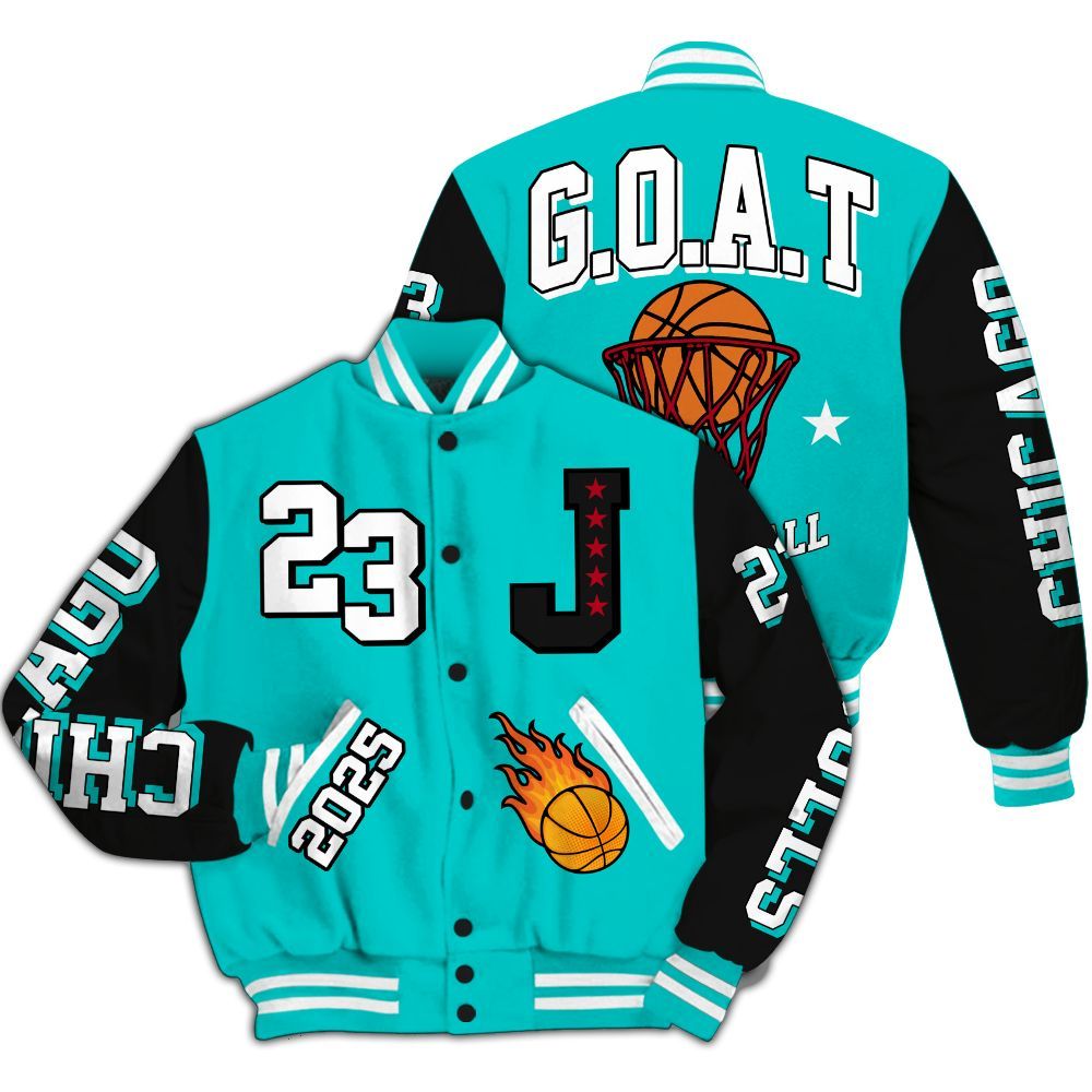 Varsity Jacket To Match Air Griffey Max 1 Freshwater - Chicago 23 Basketball All Over Print
