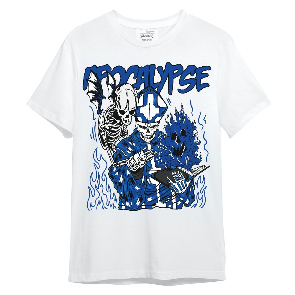 Shirt To Match Hyper Royal 12s - Apocalypse Skeleton Unisex Shirt