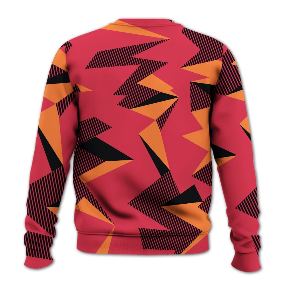 Sweatshirt To Match Air Max Portal Bright Ceramic - Geometric Camouflage Pattern All Over Print