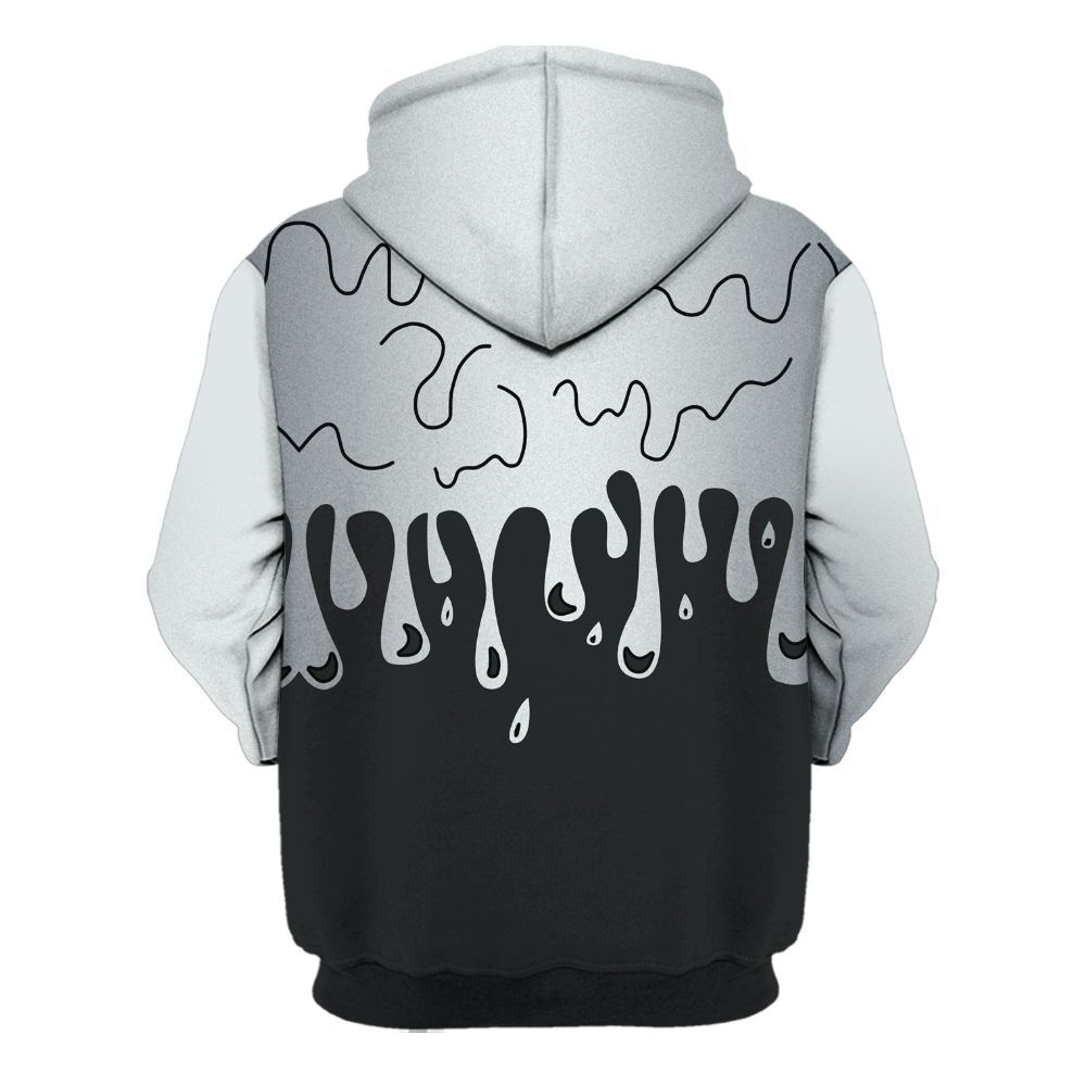 Hoodie To Match Cap And Gown 6s - Loser Lover Dripping All Over Print