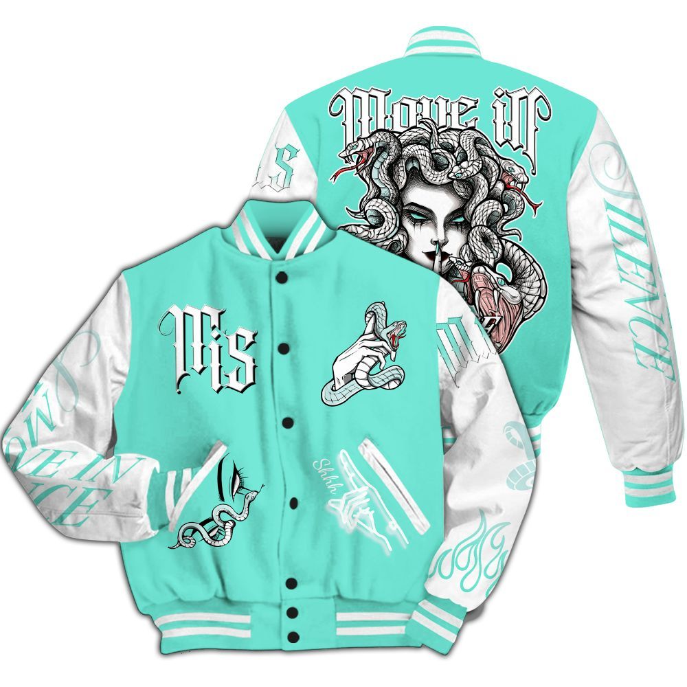 Varsity Jacket To Match Retro Low Igloo 11s - Girl Move In Silence All Over Print