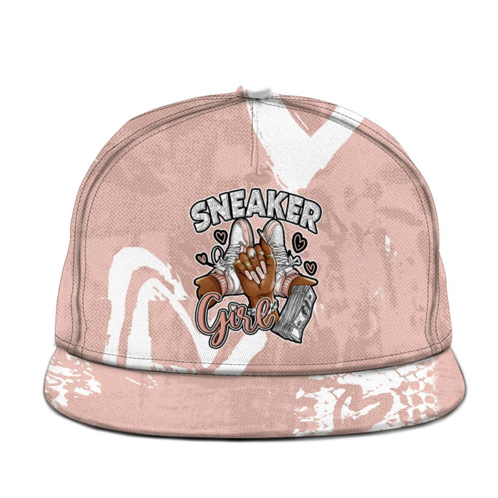 Snapback To Match Low Legend Pink 11s - Sneakerz Girlz Heart Grunge Graphic